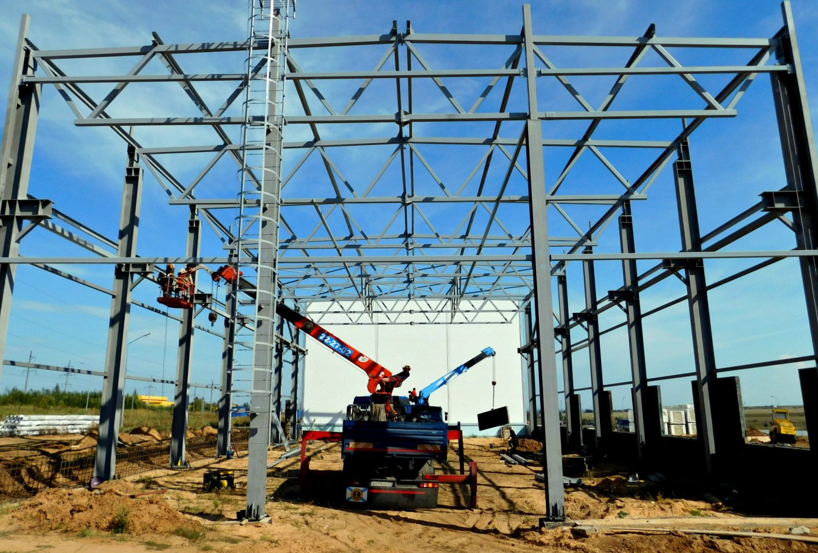 Монтаж металлоконструкций